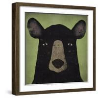 The Black Bear-Ryan Fowler-Framed Art Print