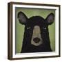 The Black Bear-Ryan Fowler-Framed Art Print