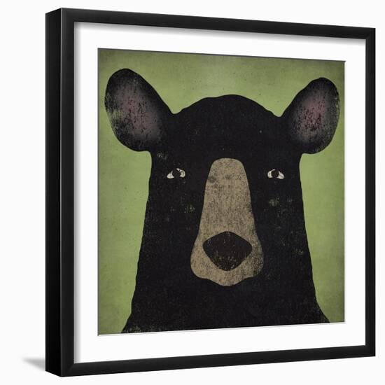 The Black Bear-Ryan Fowler-Framed Art Print