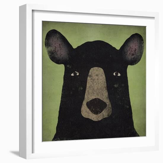 The Black Bear-Ryan Fowler-Framed Art Print