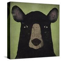 The Black Bear-Ryan Fowler-Stretched Canvas