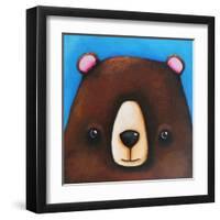 The Black Bear-Lucia Stewart-Framed Art Print