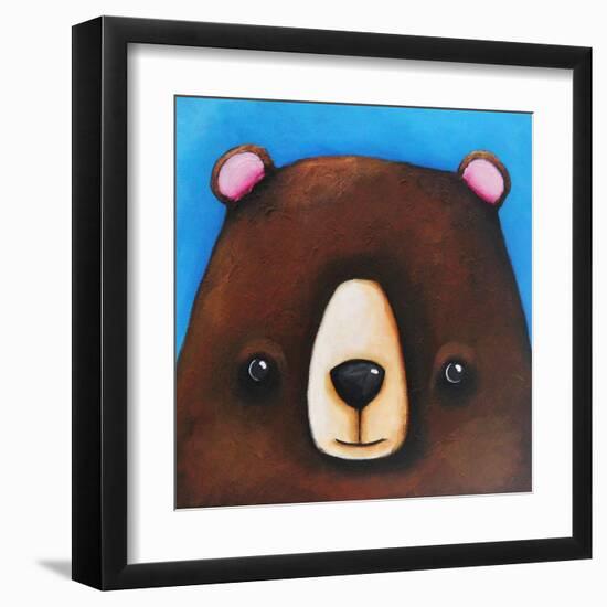 The Black Bear-Lucia Stewart-Framed Art Print