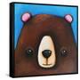The Black Bear-Lucia Stewart-Framed Stretched Canvas
