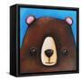 The Black Bear-Lucia Stewart-Framed Stretched Canvas