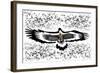 The Black Birds 1-Ata Alishahi-Framed Giclee Print