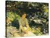 The Black Brook-John Singer Sargent-Stretched Canvas