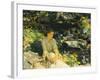 The Black Brook-John Singer Sargent-Framed Giclee Print