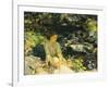 The Black Brook-John Singer Sargent-Framed Giclee Print