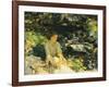 The Black Brook-John Singer Sargent-Framed Giclee Print