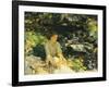 The Black Brook-John Singer Sargent-Framed Giclee Print