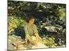 The Black Brook-John Singer Sargent-Mounted Giclee Print