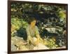 The Black Brook-John Singer Sargent-Framed Giclee Print