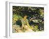 The Black Brook-John Singer Sargent-Framed Giclee Print