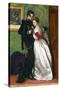 The Black Brunswicker, 1860-John Everett Millais-Stretched Canvas