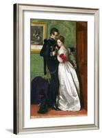 The Black Brunswicker, 1860-John Everett Millais-Framed Giclee Print