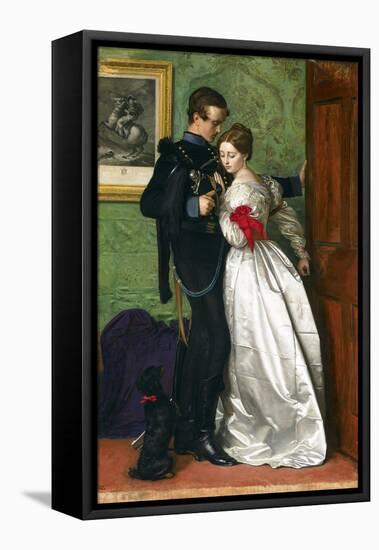 The Black Brunswicker, 1860-John Everett Millais-Framed Stretched Canvas