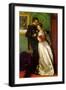 The Black Brunswicker-John Everett Millais-Framed Art Print