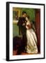 The Black Brunswicker-John Everett Millais-Framed Art Print