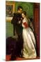 The Black Brunswicker-John Everett Millais-Mounted Art Print