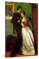 The Black Brunswicker-John Everett Millais-Stretched Canvas