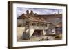 The Black Bull Inn, Whitefriars, London, 1867-JT Wilson-Framed Giclee Print