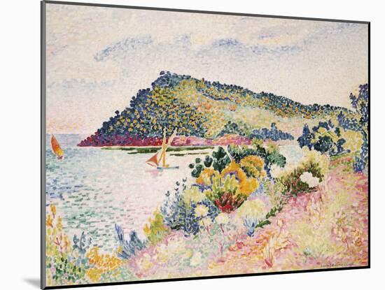 The Black Cape, Pramousquier Bay, 1906-Henri Edmond Cross-Mounted Giclee Print