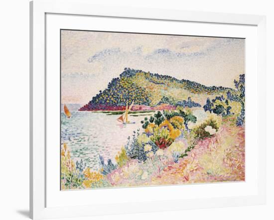 The Black Cape, Pramousquier Bay, 1906-Henri Edmond Cross-Framed Giclee Print