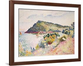 The Black Cape, Pramousquier Bay, 1906-Henri Edmond Cross-Framed Giclee Print