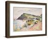 The Black Cape, Pramousquier Bay, 1906-Henri Edmond Cross-Framed Giclee Print