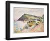 The Black Cape, Pramousquier Bay, 1906-Henri Edmond Cross-Framed Giclee Print