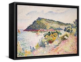 The Black Cape, Pramousquier Bay, 1906-Henri Edmond Cross-Framed Stretched Canvas