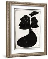 ' The Black Cape-Aubrey Beardsley-Framed Giclee Print