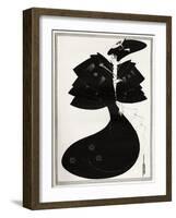 ' The Black Cape-Aubrey Beardsley-Framed Giclee Print