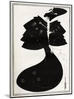 ' The Black Cape-Aubrey Beardsley-Mounted Giclee Print