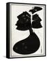 ' The Black Cape-Aubrey Beardsley-Framed Stretched Canvas