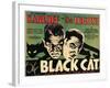 The Black Cat, 1934-null-Framed Art Print