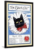 The Black Cat, April 1896-null-Framed Art Print