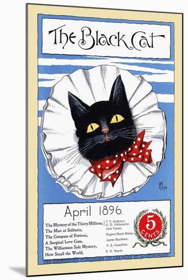 The Black Cat, April 1896-null-Mounted Art Print