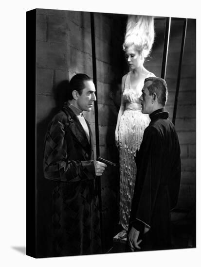 The Black Cat, Bela Lugosi, Boris Karloff, 1934, Suspended Animation-null-Stretched Canvas