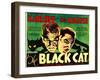 The Black Cat, Boris Karloff, Bela Lugosi, 1934-null-Framed Art Print