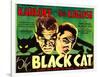 The Black Cat, Boris Karloff, Bela Lugosi, 1934-null-Framed Art Print