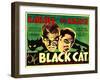 The Black Cat, Boris Karloff, Bela Lugosi, 1934-null-Framed Photo