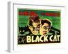 The Black Cat, Boris Karloff, Bela Lugosi, 1934-null-Framed Photo