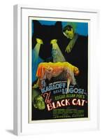 The Black Cat, Boris Karloff, Harry Cording, Jacqueline Wells, Bela Lugosi, 1934-null-Framed Art Print