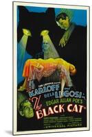 The Black Cat, Boris Karloff, Harry Cording, Jacqueline Wells, Bela Lugosi, 1934-null-Mounted Art Print