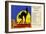 The Black Cat Café-Curt Teich & Company-Framed Art Print