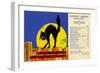 The Black Cat Café-Curt Teich & Company-Framed Art Print