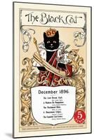 The Black Cat, December 1896-null-Mounted Art Print