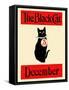 The Black Cat December-null-Framed Stretched Canvas